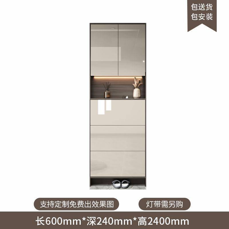 定製超薄鞋櫃家用門口18cm新款收納玄關櫃現代簡約門後翻鬥儲物櫃