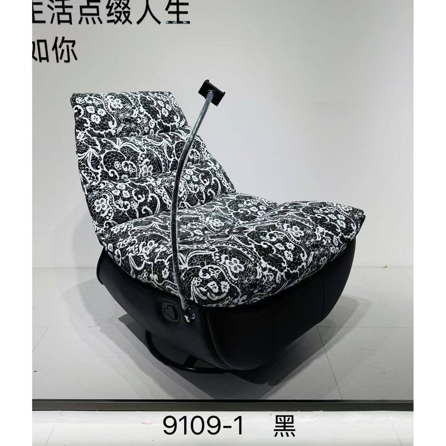 新款現代簡約沙發椅單人休閒椅客廳旋轉懶人椅