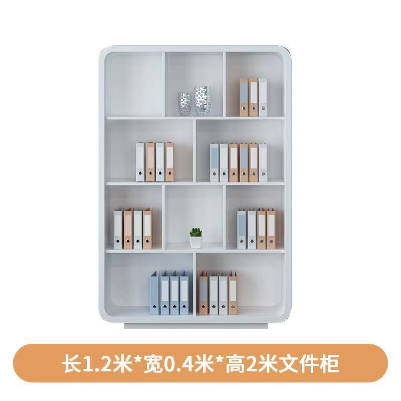 高檔白色大班臺老闆桌桌椅總裁簡約現代主管經理創意時尚辦公桌