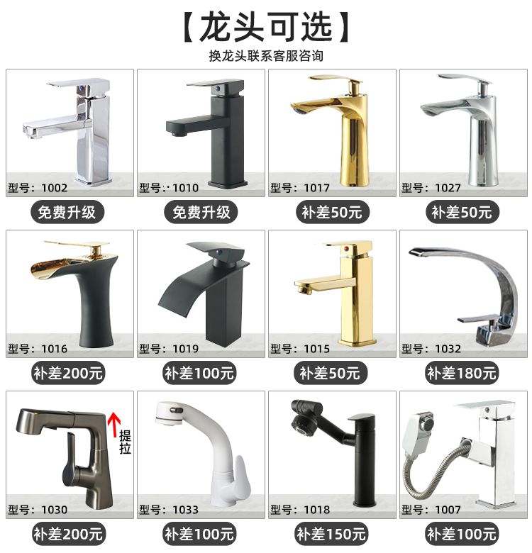 定製可麗耐巖板熱彎一體盆浴室櫃組合衛生間雙盆洗手檯洗臉盆櫃