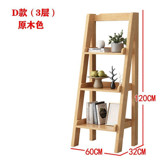 全實木牀頭櫃書架組合牀頭臥室房間展廳客廳儲物收納置物落地書架