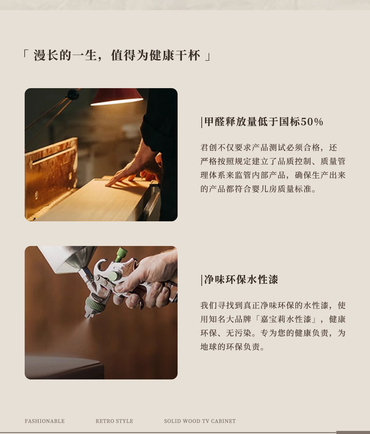 法式黑色電視櫃茶几邊櫃組合實木烤漆小戶型客廳美式高級電視機櫃