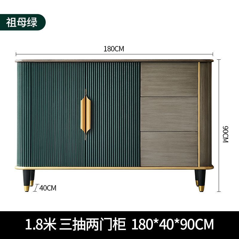 輕奢玄關櫃現代簡約餐邊櫃大容量客廳靠牆邊櫃臥室儲物櫃入戶鞋櫃