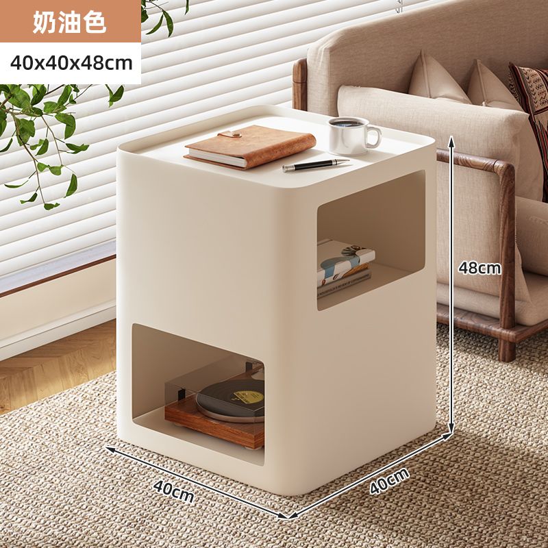 簡約牀頭櫃多功能網紅ins可移動臥室牀邊櫃子收納神器方形邊角幾