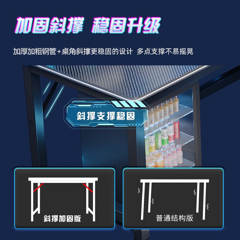 L型转角书桌家用台式电脑桌卧室学生双人写字桌小户型拐角办公桌