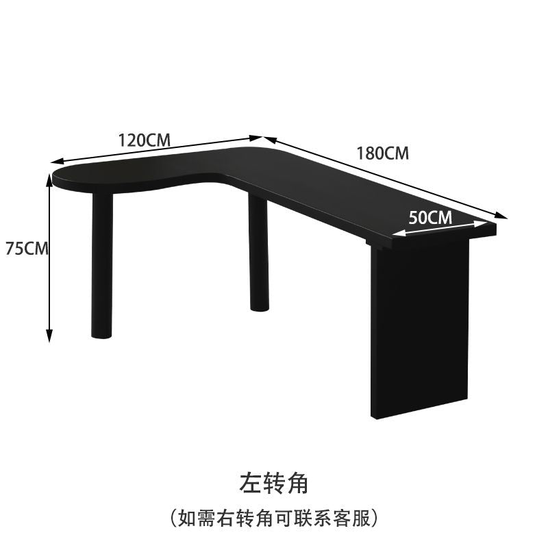 轉角書桌實木異型現代家用拐角式寫字書桌臥室簡約辦公桌工作臺