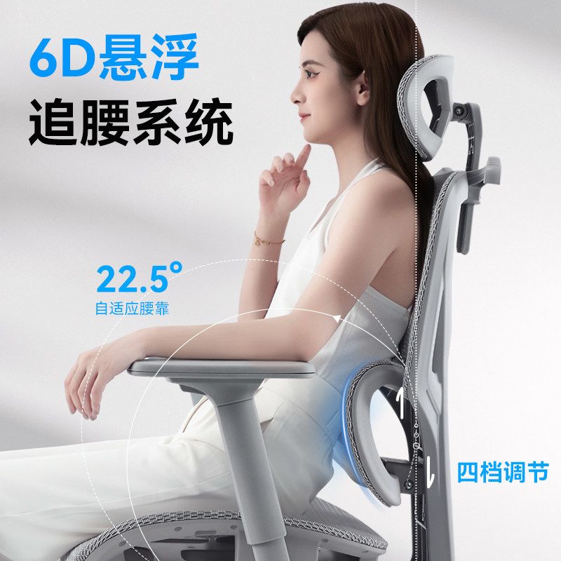 永藝新沃克pro人體工學椅撐腰椅電競椅子辦公椅久坐家用電腦椅
