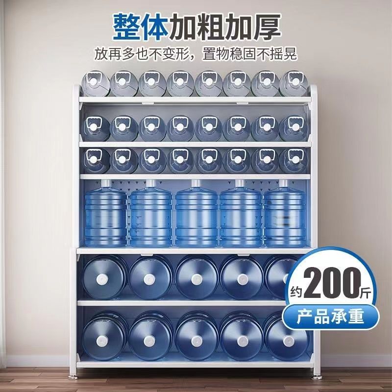 厨房置物架家用餐边落地多层收纳烤箱微波炉电器多功能橱柜储物柜