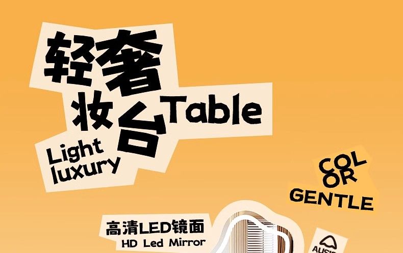 2023新款輕奢梳妝檯鬥櫃一體臥室實木簡約現代設計師奶油風化妝桌