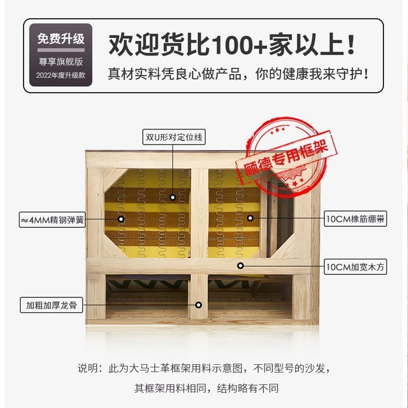 康納利棉麻沙發意式極簡l型沙發大戶型別墅大平層布藝沙發組合