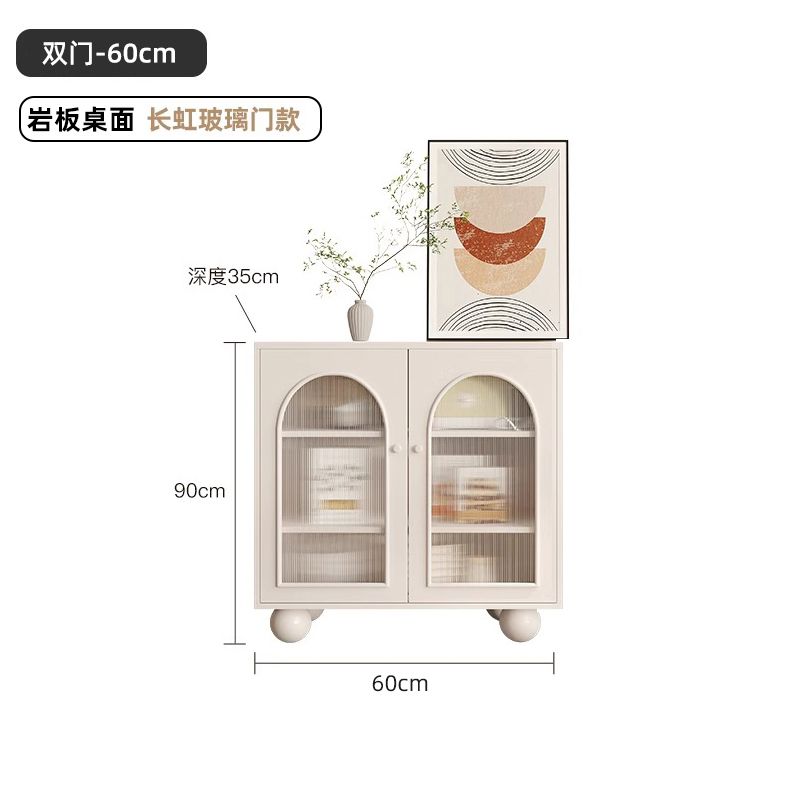 实木餐边柜斗柜小户型轻奢收纳柜储物柜橱柜家用客厅简约靠墙柜子