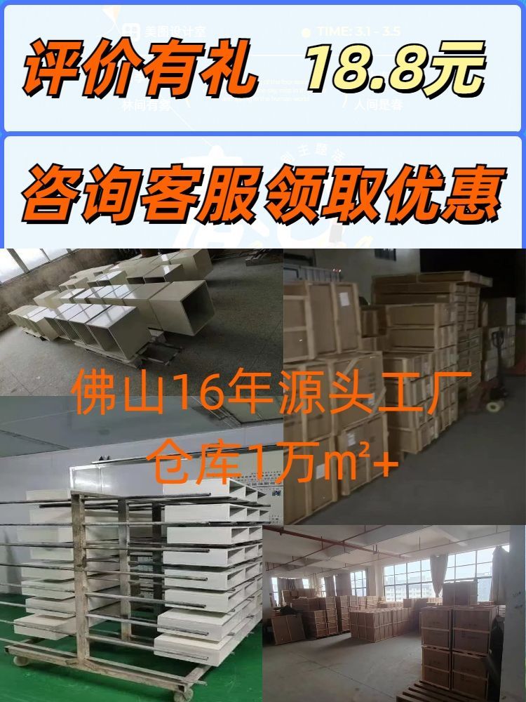 網紅輕奢奶油風高檔梳妝檯新款現代ins風大圓鏡化妝臺小型臥室