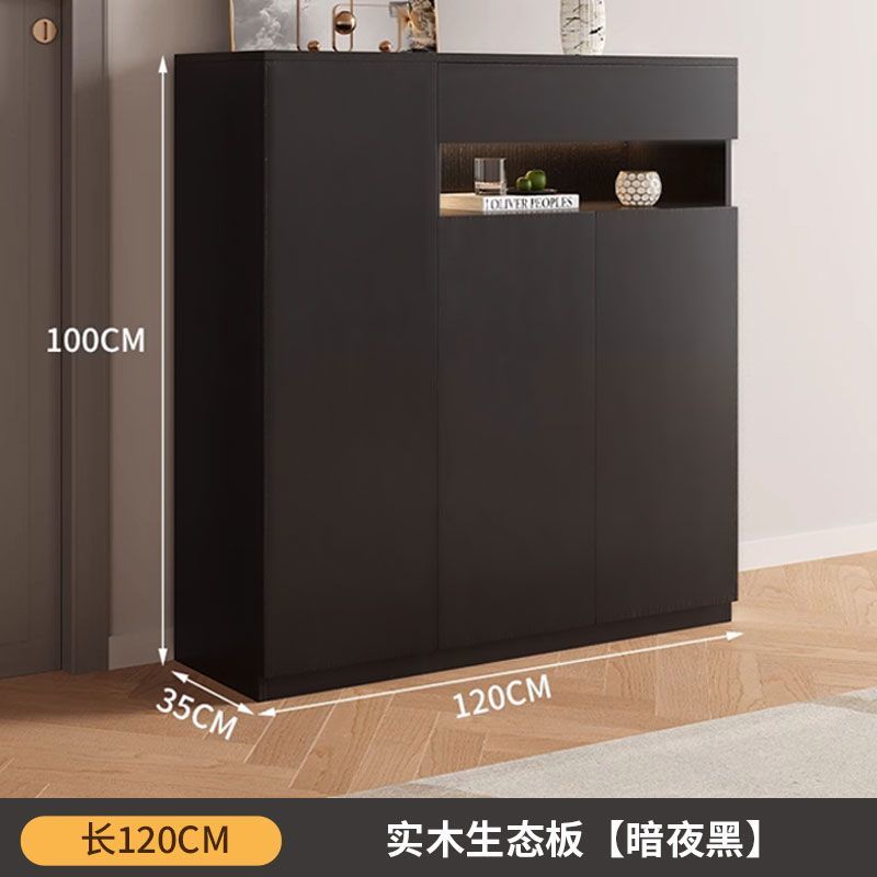定製實木鞋櫃家用門口新款入戶大容量儲物櫃玄關收納陽臺多層鞋架