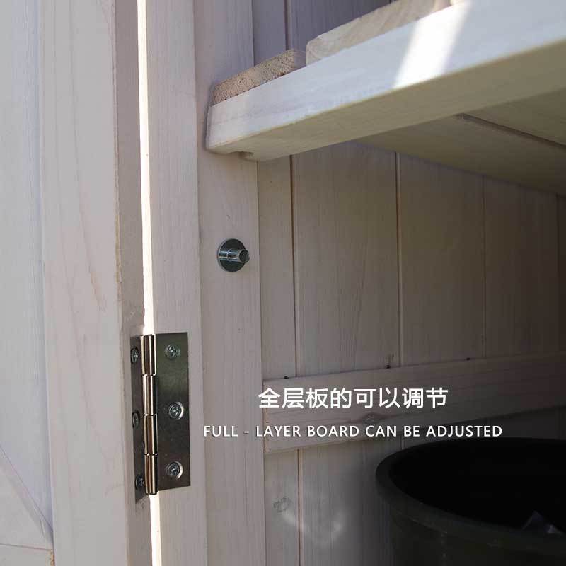 户外储物柜庭院花园防雨防晒工具柜杂物置物整理箱阳台室外收纳柜