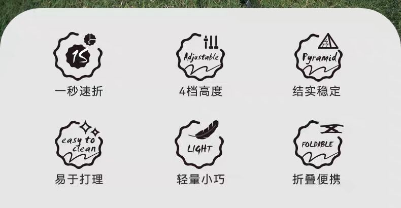 BLACKDEER黑鹿飛行家速開鋁合金摺疊桌戶外便攜式桌子露營鋁桌