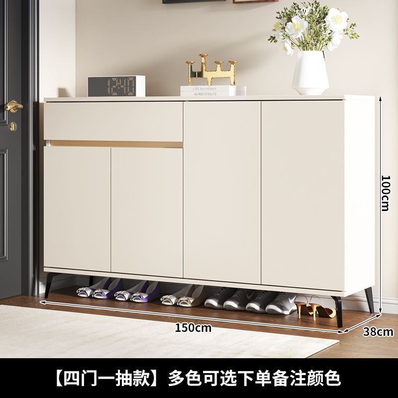 鋁合金鞋櫃儲物櫃家用入戶門口蜂窩防曬靠牆陽臺大容量玄關收納
