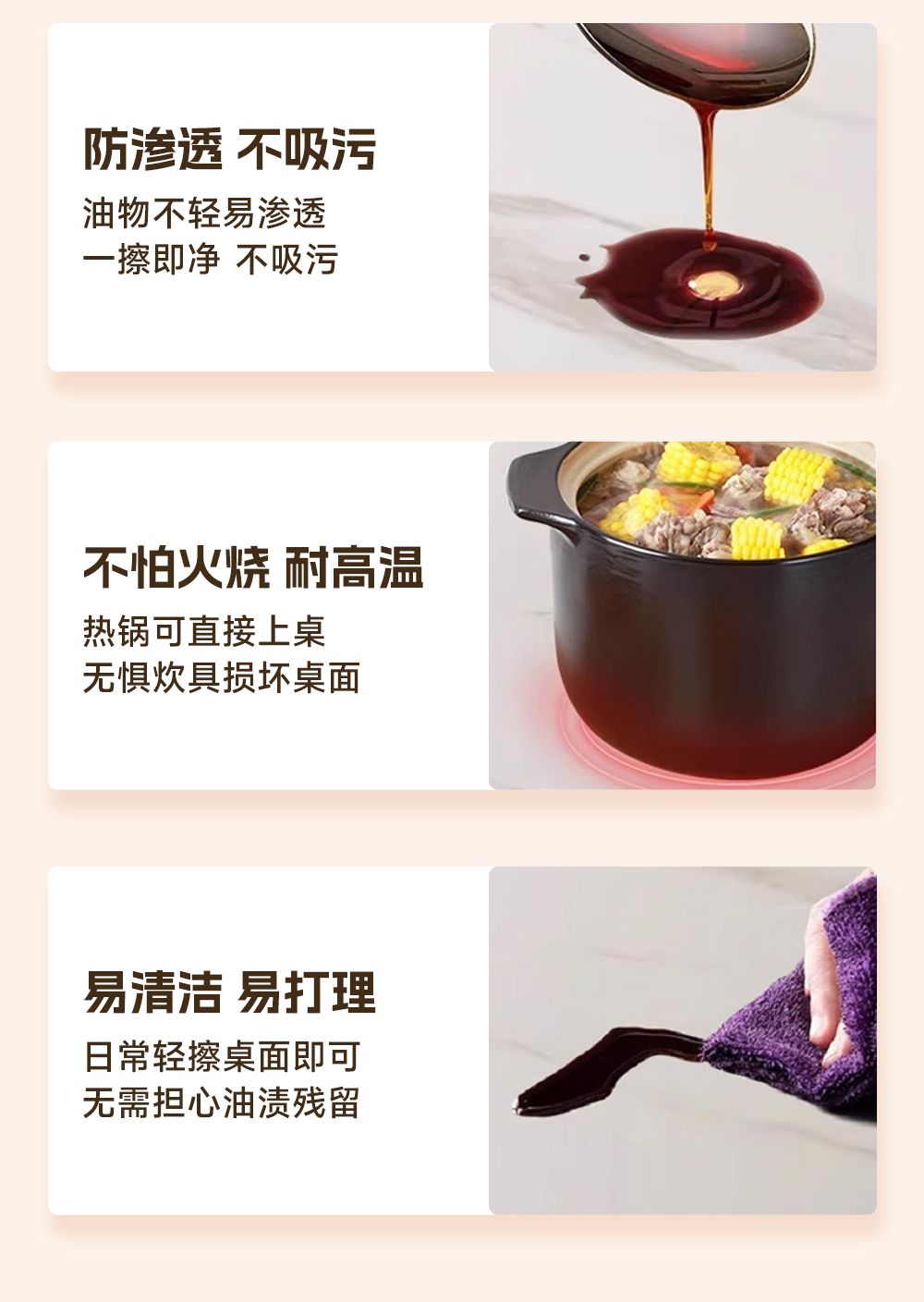 法式奶油風電視櫃巖板格柵烤漆實木簡約小戶型圓角落地電視機櫃