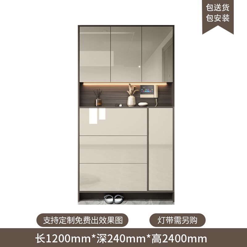 定製超薄鞋櫃家用門口18cm新款收納玄關櫃現代簡約門後翻鬥儲物櫃