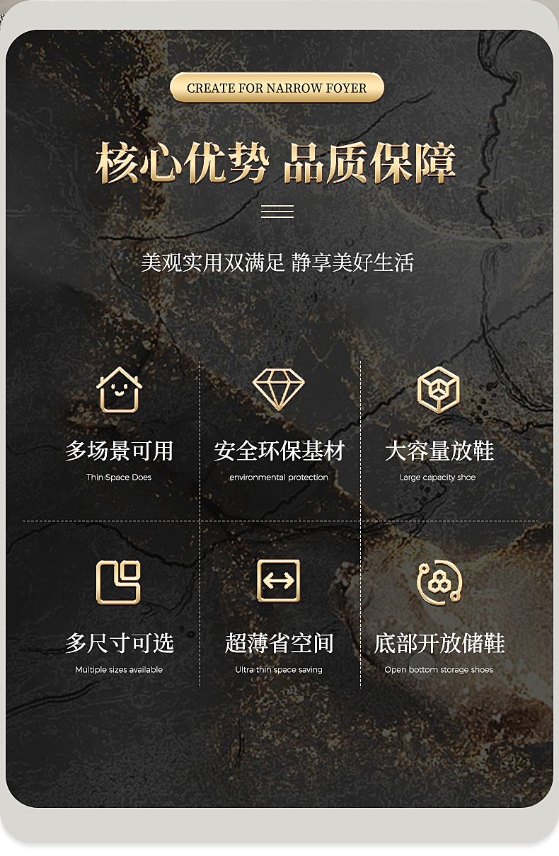 輕奢意式超薄翻鬥鞋櫃家用門口大容量現代簡約小戶型玄關鞋架收納