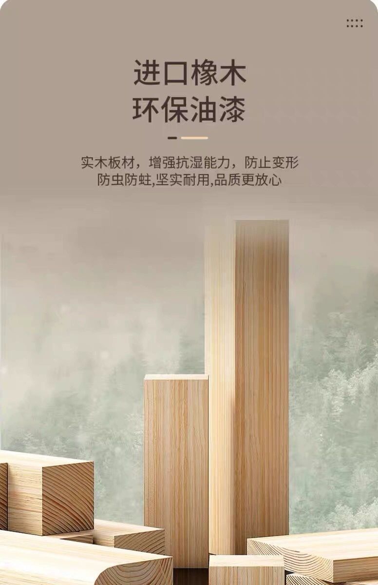 新款可麗耐一體雙盆浴室櫃組合橡木現代洗漱臺洗手臉盆大戶型定製