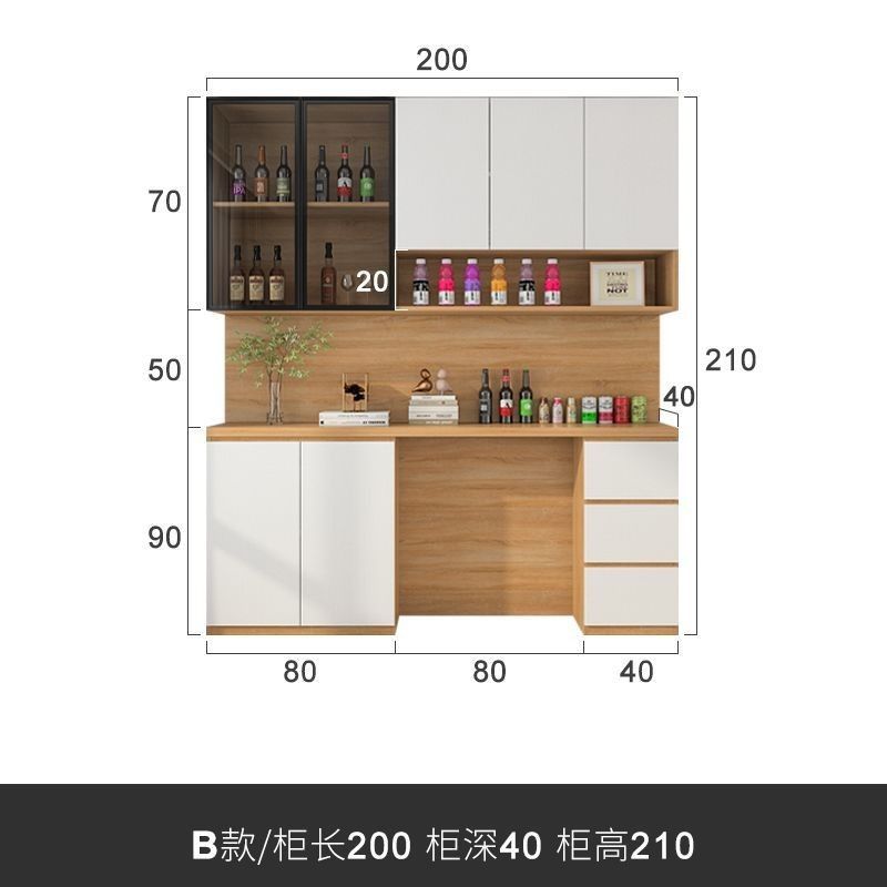 入户鞋柜餐边柜一体转角组合柜靠墙玄关可定制家用小户型客厅柜