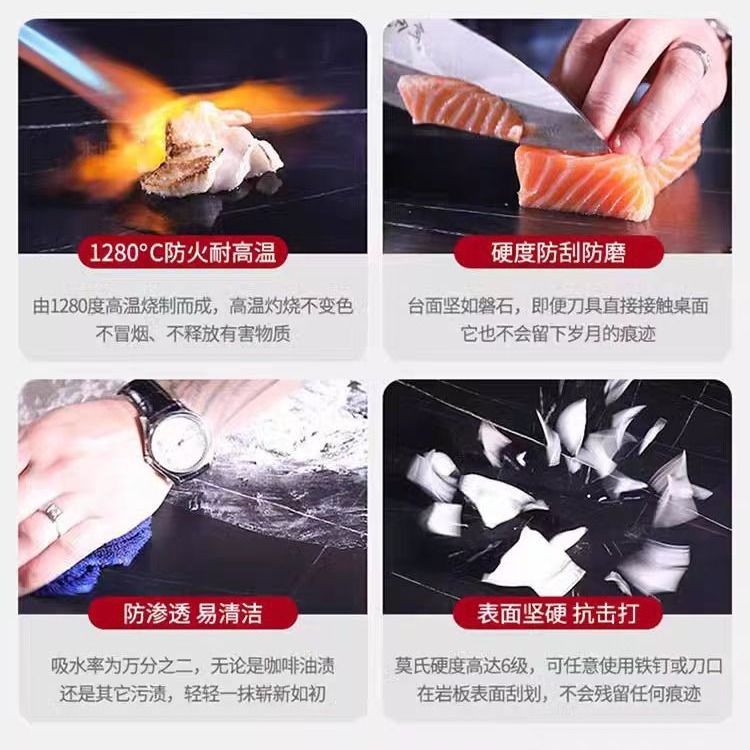 現代輕奢烤漆巖板長方形茶几電視櫃組合金色茶几地櫃茶几地櫃組合【15天內發貨】