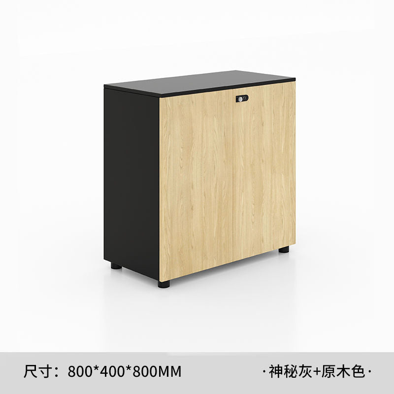 办公室文件柜资料档案柜密码锁柜子储物柜简约组合办公柜地柜矮柜