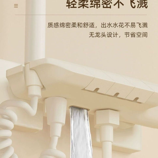 JMONWV正品簡易淋浴花灑套裝家用分體式浴室全銅恆溫增壓噴頭全套