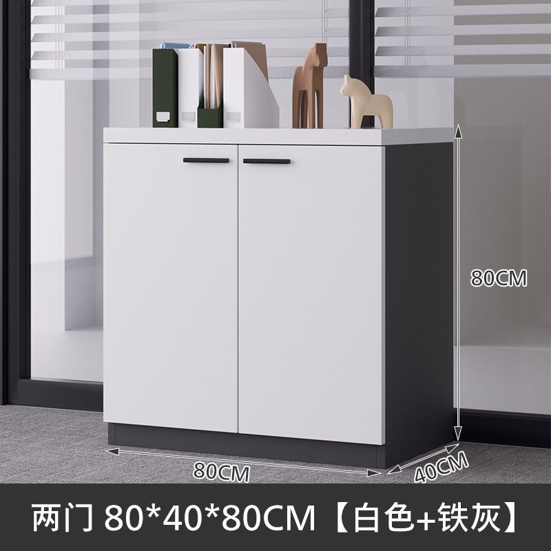 办公室文件柜木质打印机底座落地置物柜储物收纳柜档案资料柜矮柜