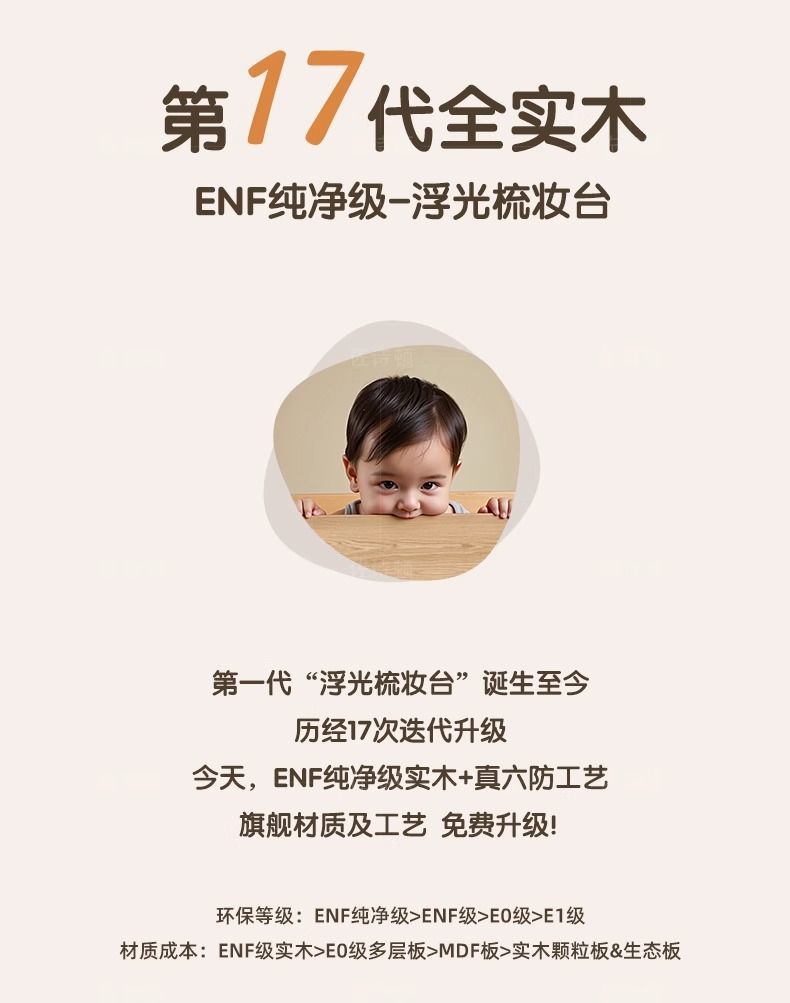 奶油風輕奢實木梳妝檯鬥櫃一體主臥化妝臺超薄牀尾櫃子化妝桌極窄