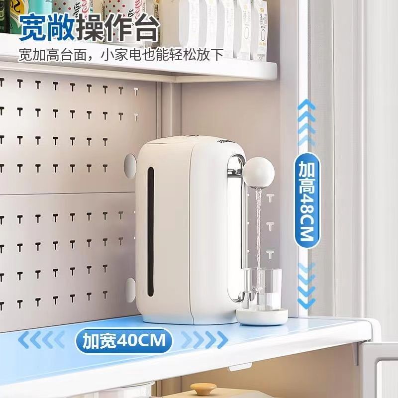 厨房置物架家用餐边落地多层收纳烤箱微波炉电器多功能橱柜储物柜