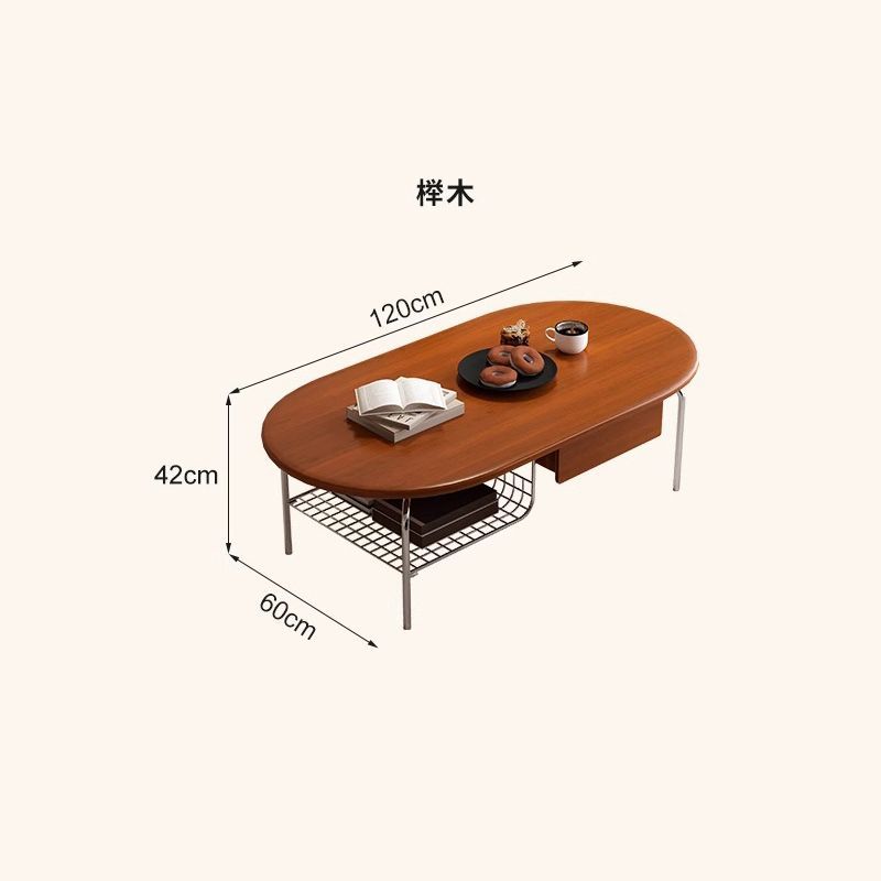 中古風實木電視櫃北歐客廳家用收納小戶型現代簡約置物電視機櫃