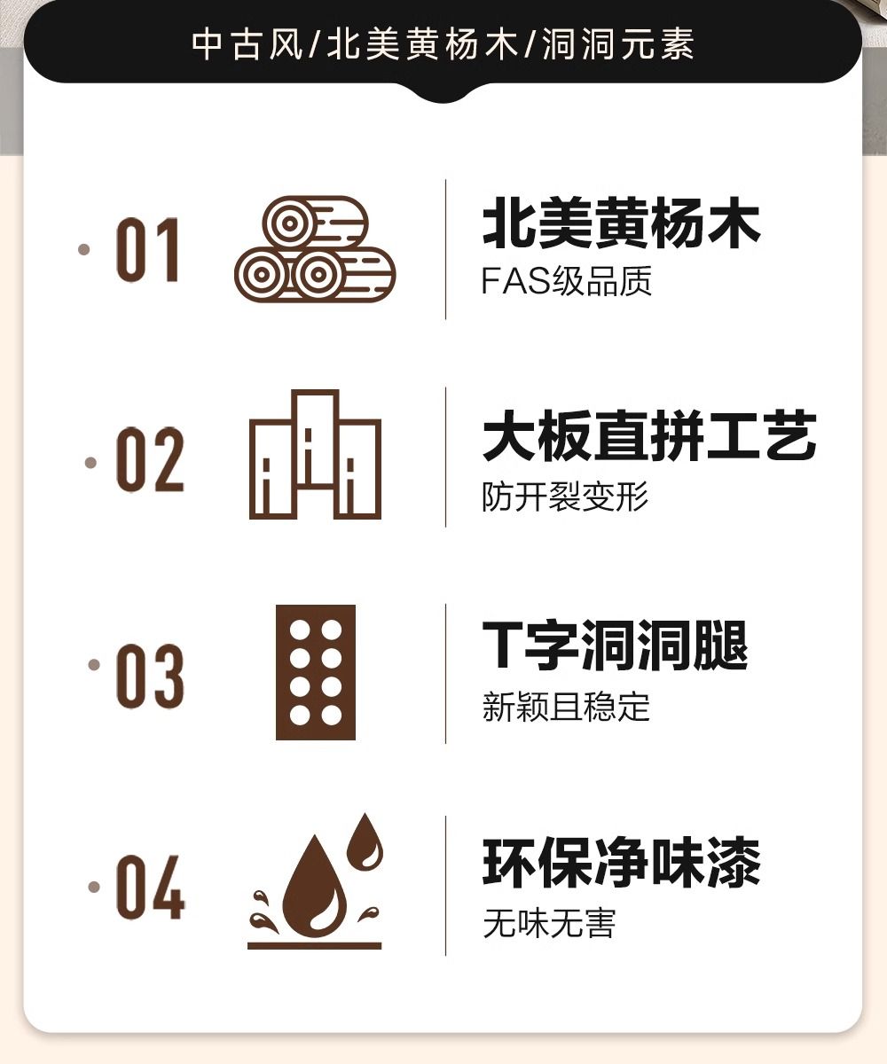 復古實木書桌家用電腦桌子北歐簡約小戶型辦公寫字檯組裝