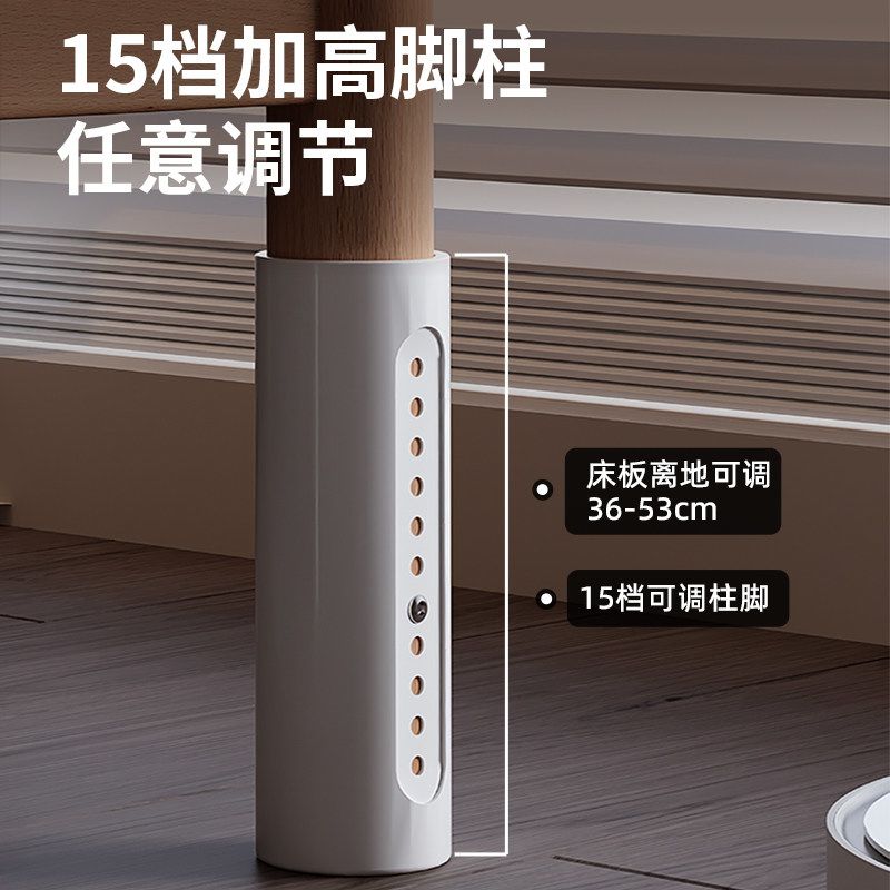 櫸木嬰兒拼接牀加寬牀平接大牀無縫護欄可升降寶寶兒童牀大人可睡