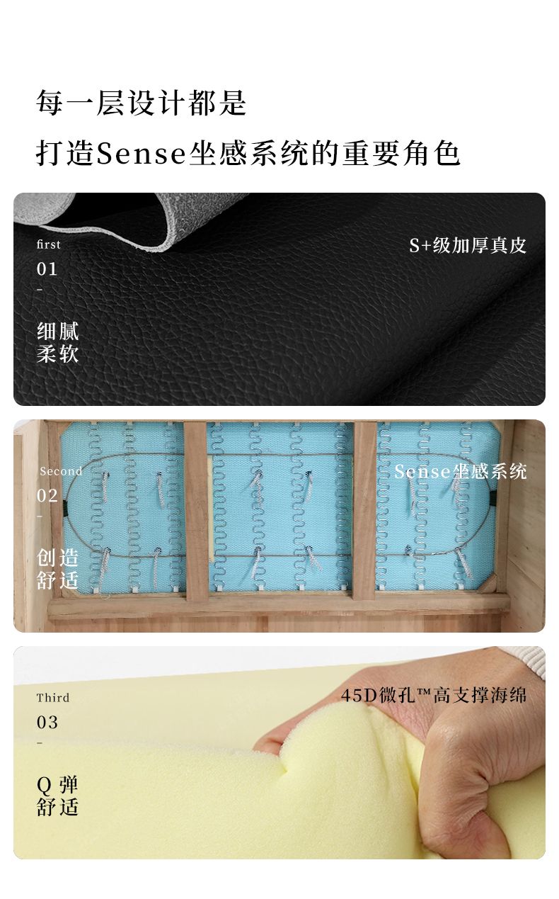 簡約真皮沙發牀一體兩用可躺雙人客廳多功能網紅款可摺疊推拉牀