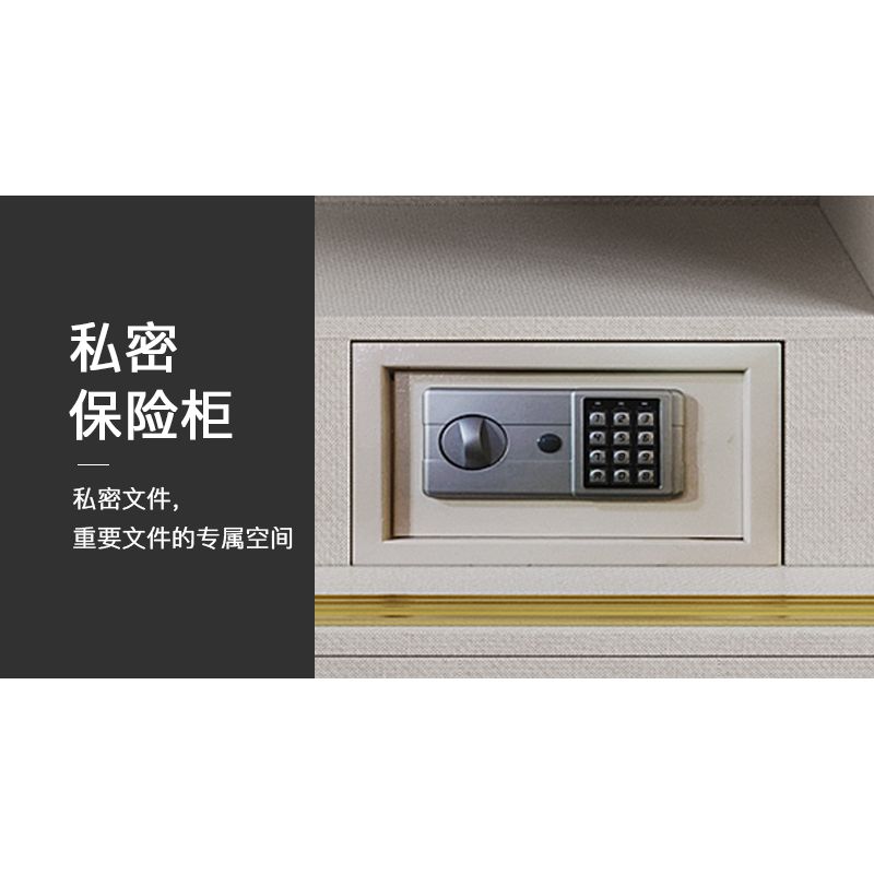 實木推拉門衣櫃簡約現代家用臥室櫃子輕奢小戶型組合收納儲物櫃