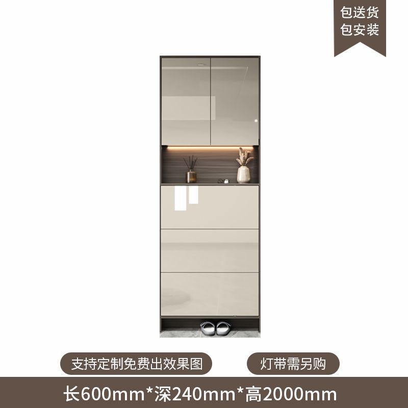 定製超薄鞋櫃家用門口18cm新款收納玄關櫃現代簡約門後翻鬥儲物櫃