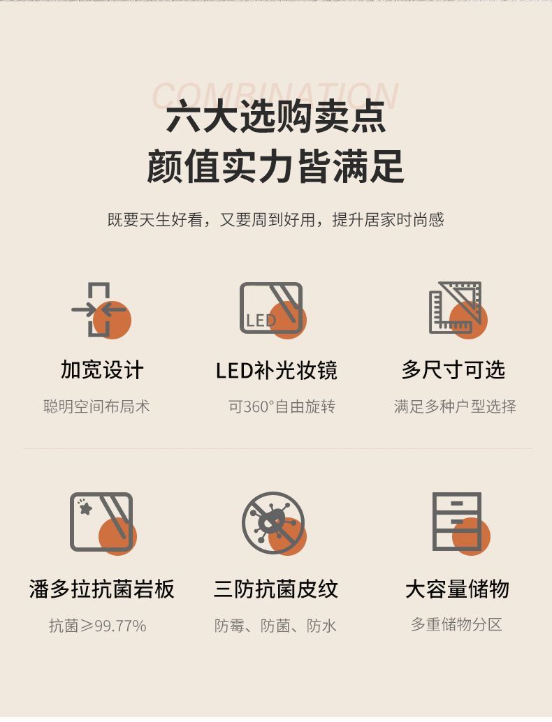 輕奢巖板梳妝檯鬥櫃一體臥室電視櫃實木現代簡約伸縮化妝桌收納櫃