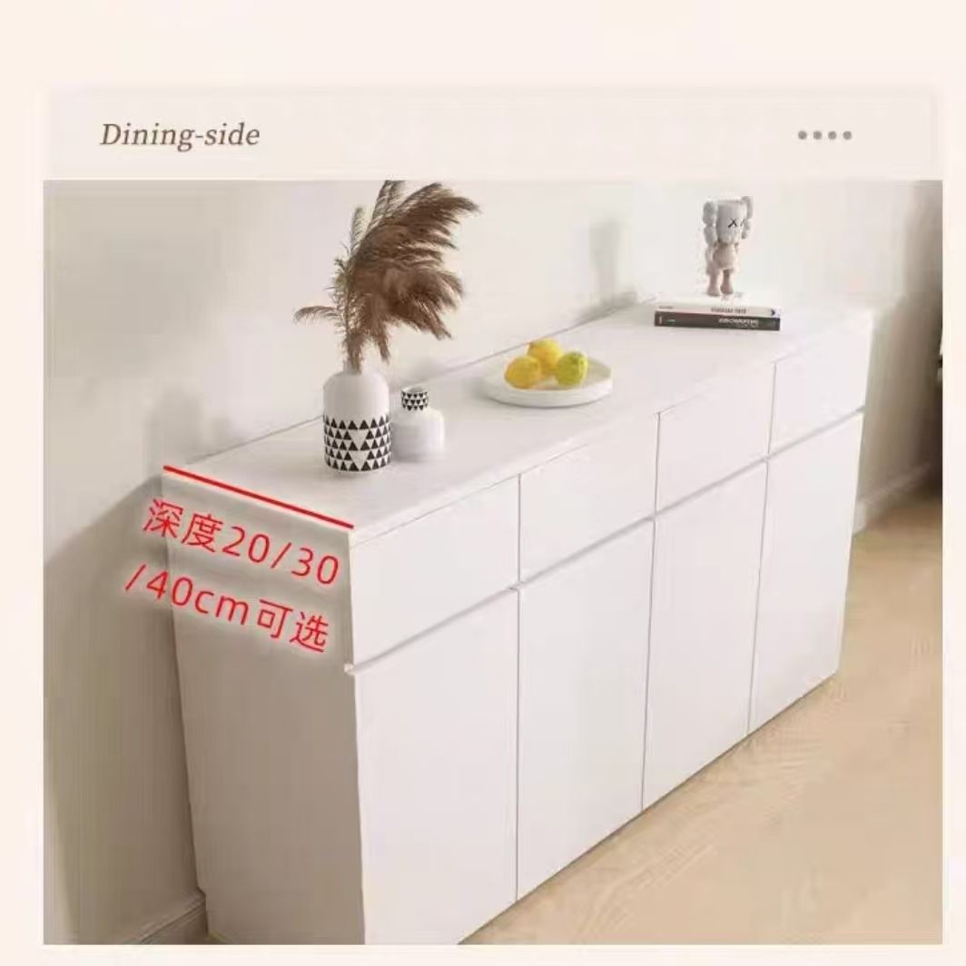 鞋櫃進門家用門口儲物櫃實木收納多層簡約大容量靠牆玄關收納櫃子