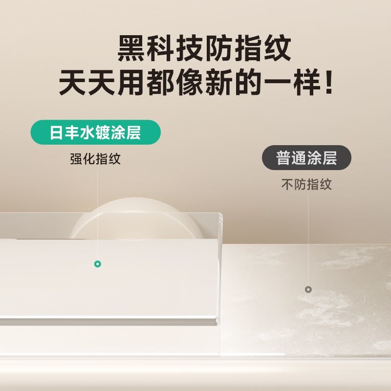 日豐L7花灑奶白花灑精銅主體浴室洗澡花灑噴置物平臺鋼琴按鍵數顯