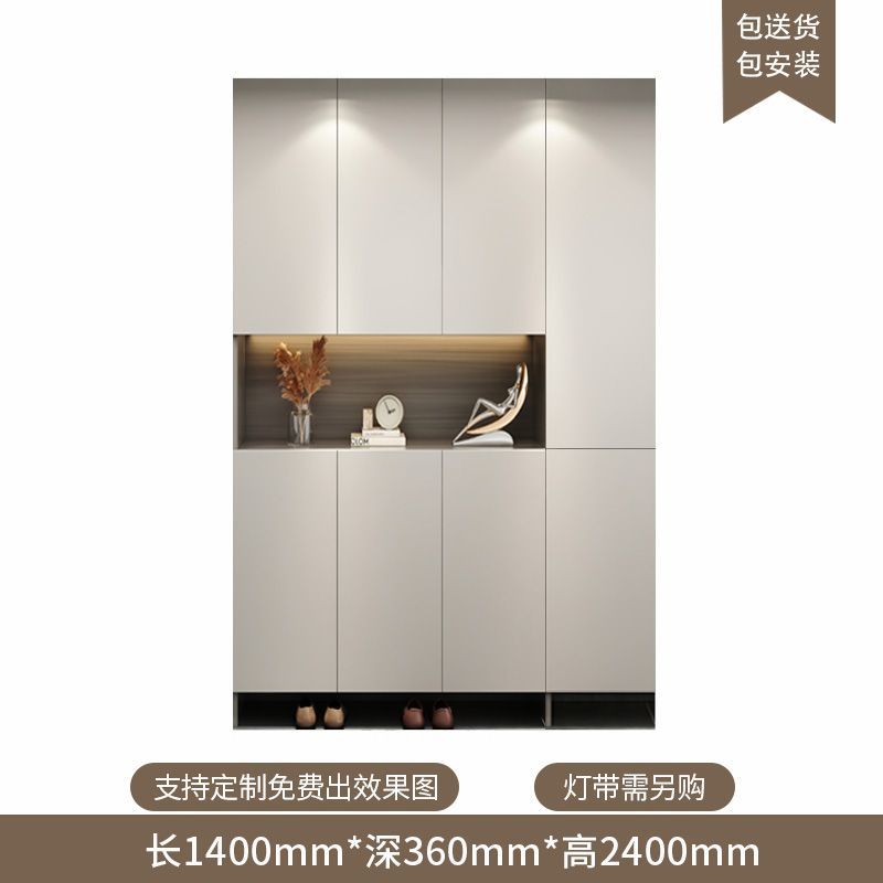 定製進門入戶鞋櫃家用門口一體坐凳靠牆大容量現代簡約玄關鞋櫃