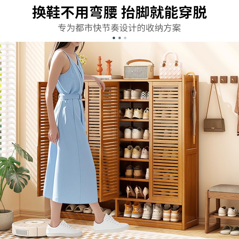 鞋架子家用门口鞋柜简易经济型放室内好看多层防尘宿舍收纳置物架