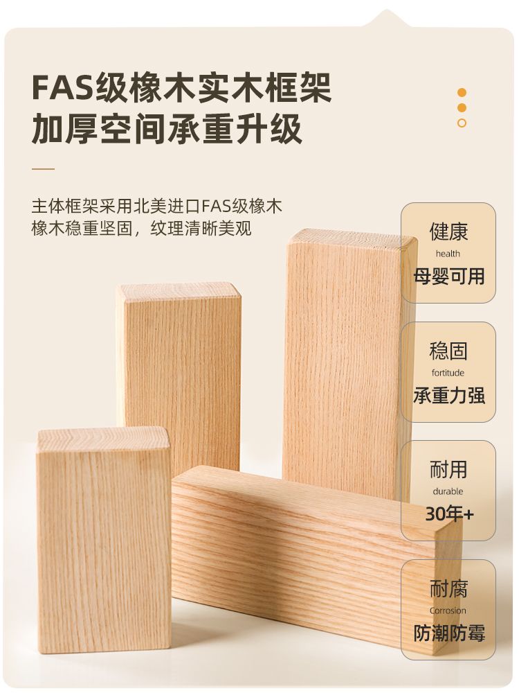 小户型实木岛台伸缩餐桌一体家用原木奶油风岩板旋转多功能吧台桌