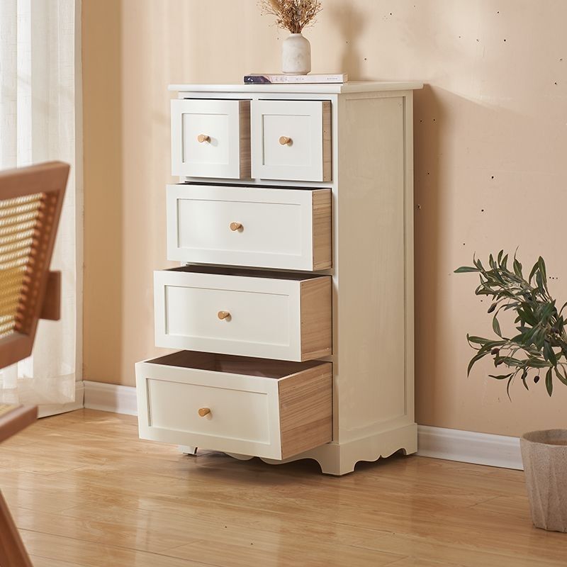 50寬五斗櫃實木牀頭櫃儲物櫃帶鎖中國風客廳臥室收納櫃抽屜式多層