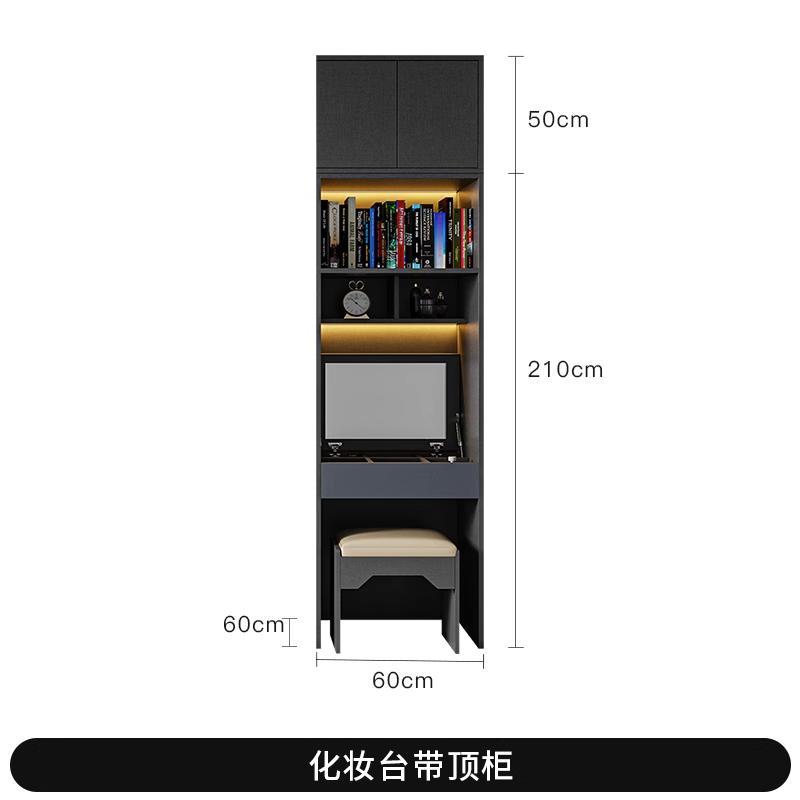 衣柜简易组装柜推拉门轻奢意式极简现代储物柜衣帽间卧室大衣柜