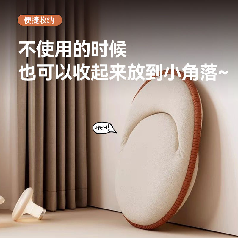 360°可旋转懒人沙发飘窗地上坐垫网红日式可折叠一体床上单人座椅