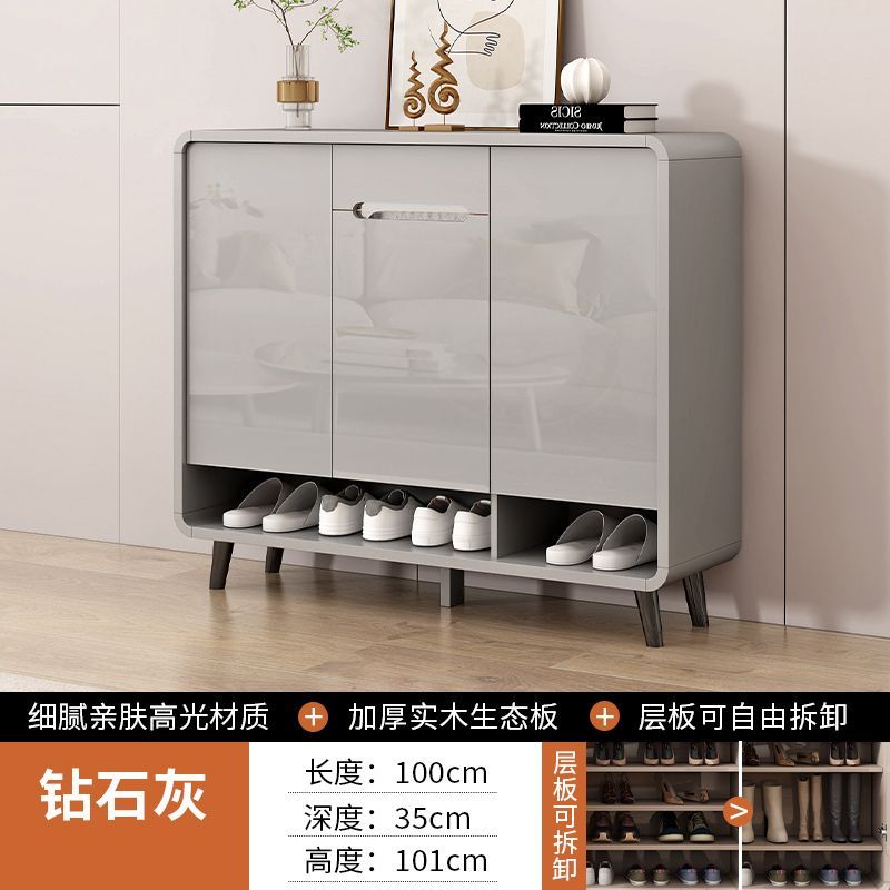 鞋櫃2025新款鞋櫃家用門口入戶收納大容量儲物櫃家用靠牆玄關鞋架