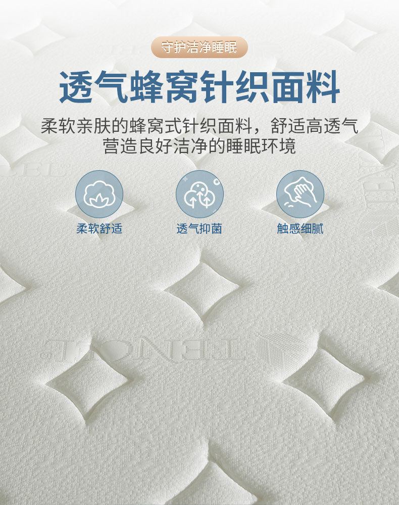 適用席夢思壓縮捲包獨立袋彈簧記憶棉盒子牀超軟加厚乳膠家用牀墊