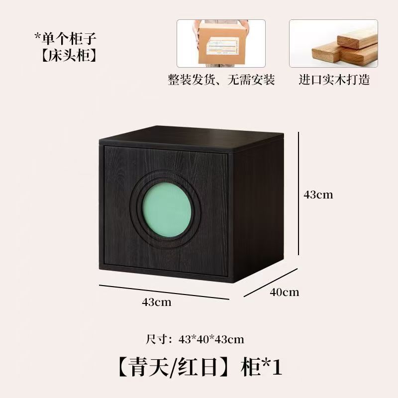 中古牀頭櫃臥室櫃收納櫃電視櫃組合鬥櫃實木卡門櫃客廳落地櫃新款