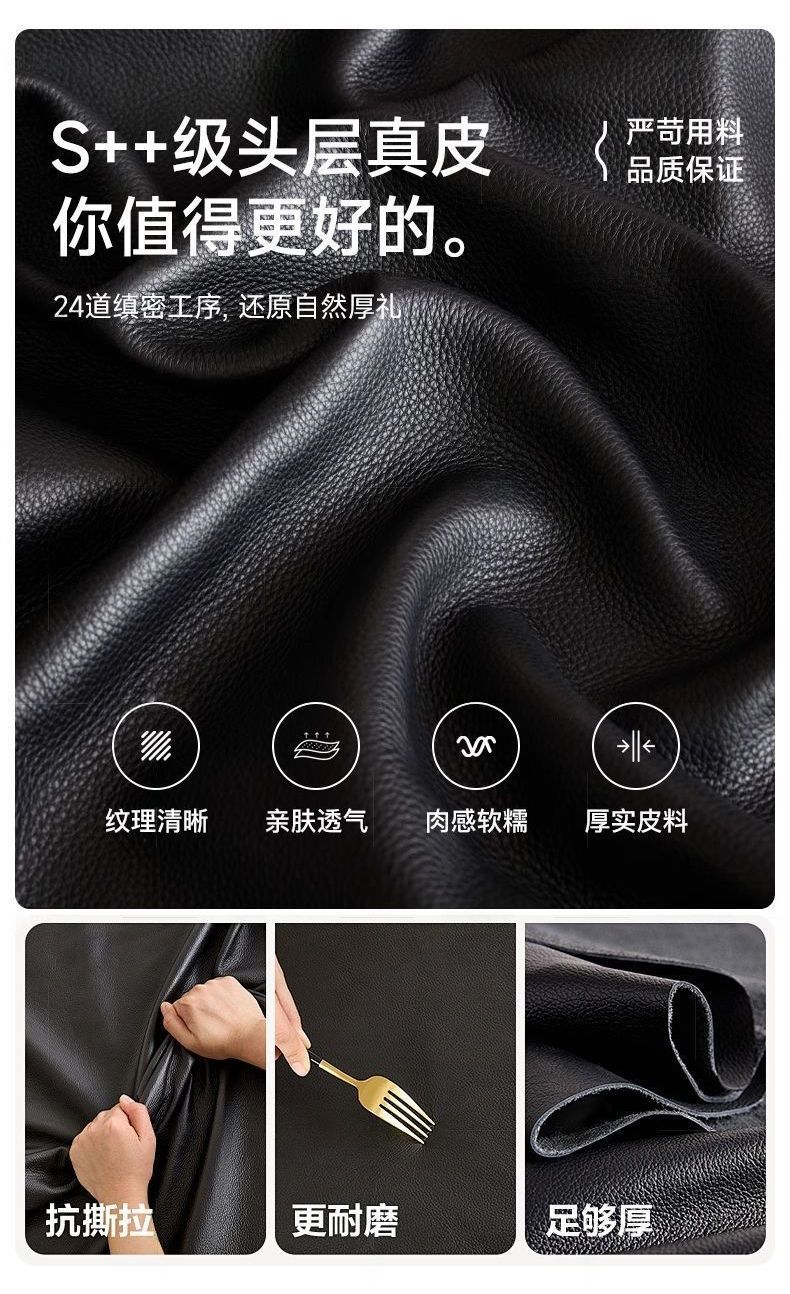 工廠直銷勞倫斯電動真皮沙發客廳多功能智能可伸縮簡約沙發牀兩用
